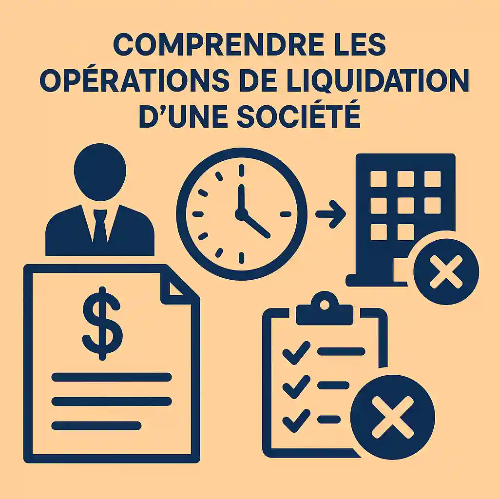 comprendre les opérations de liquidation de société